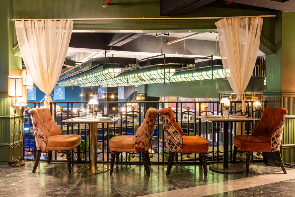 Friends enjoying a casual get-together at The Game Palacio entertainment hub in Mumbai