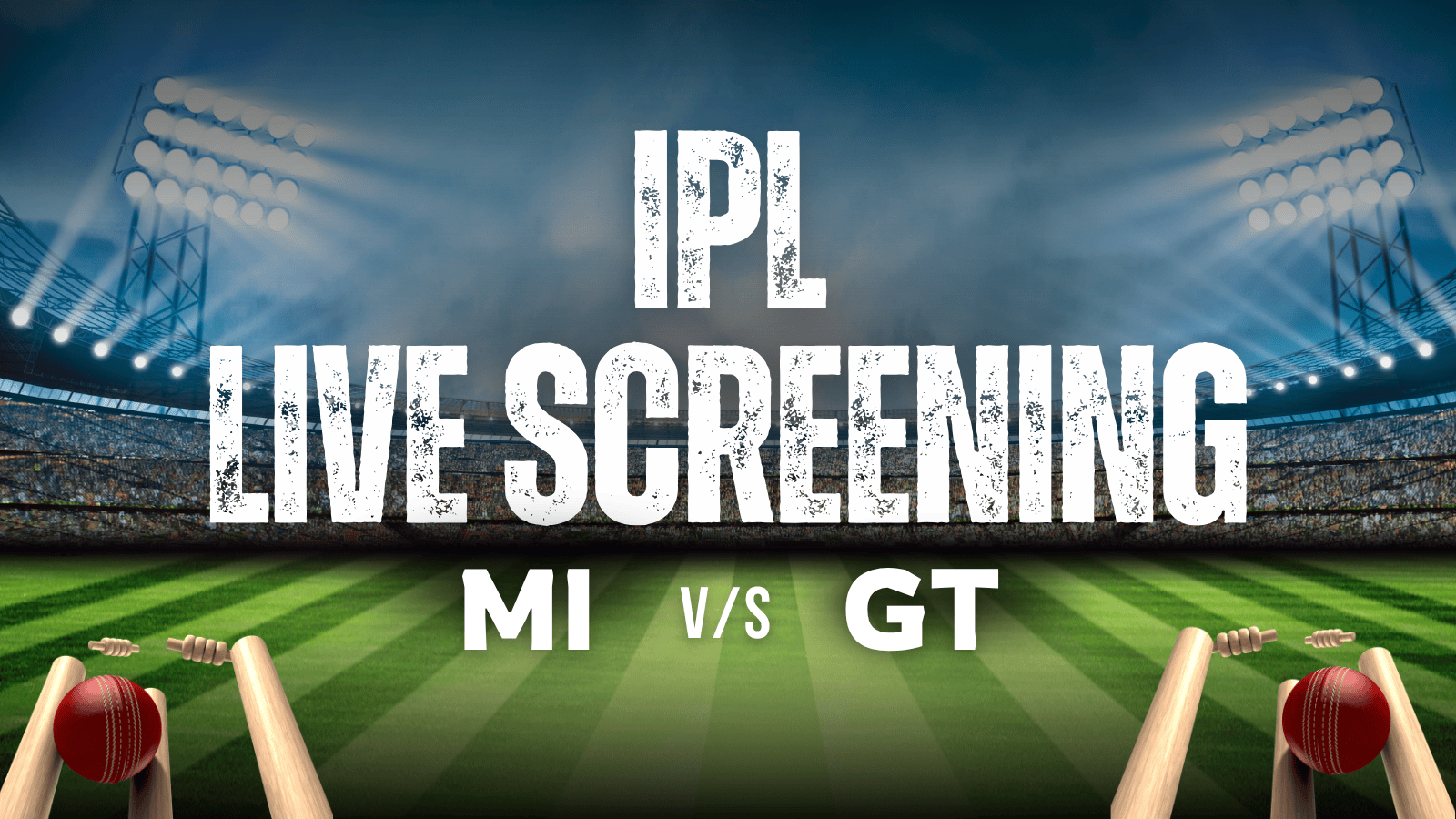 GT vs MI Live Screening IPL 20 April 2026