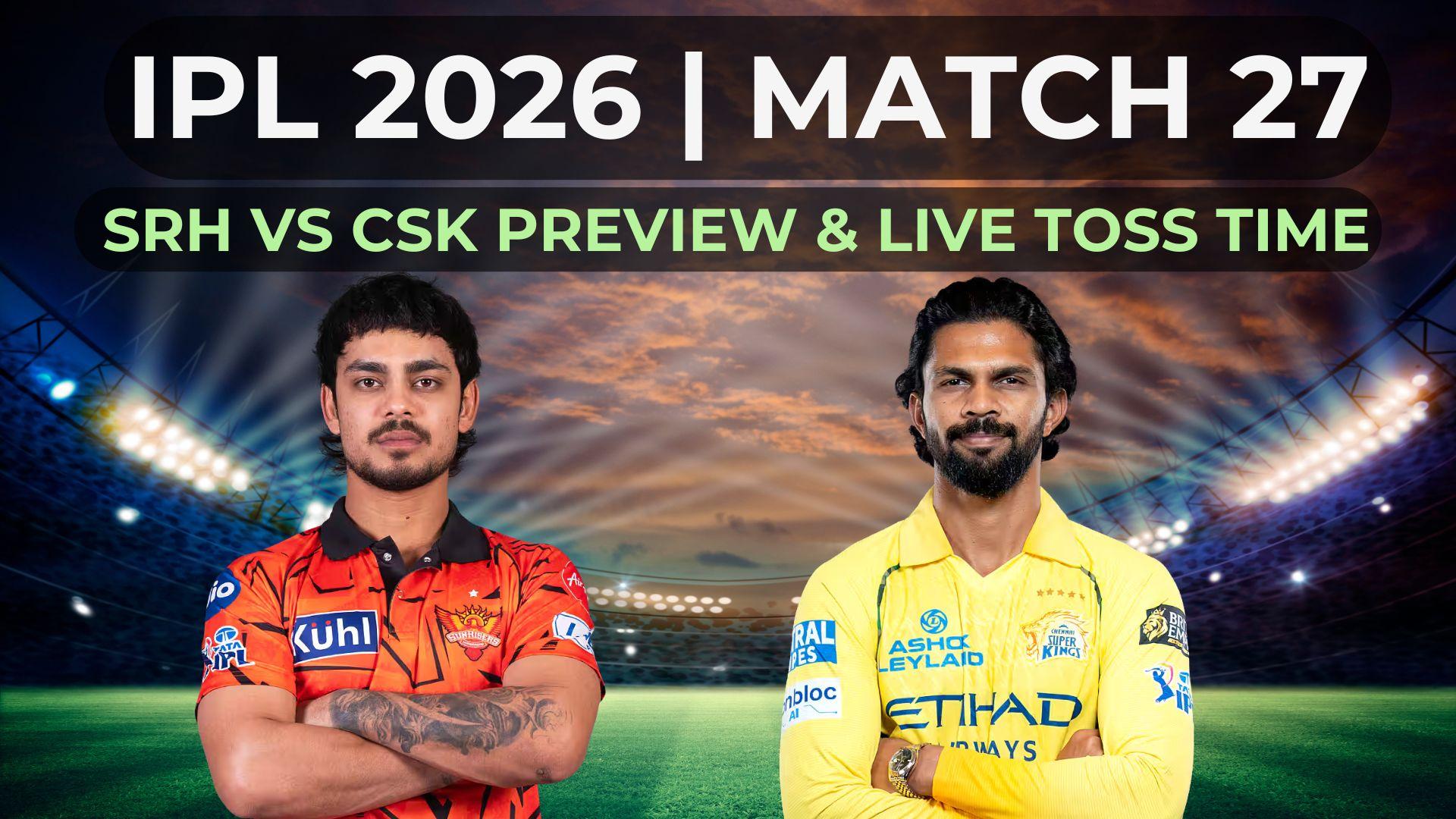 SRH vs CSK